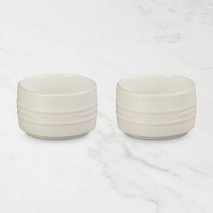 Straight Wall Ramekin - Brioche - Set of 2