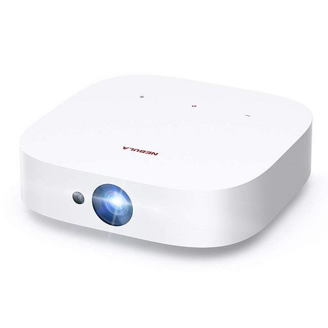 Anker Nebula Solar FHD 1080p Projector, Dolby Digital Plus, 2x3W Speaker, Android TV, Built-in Stand, Autofocus, Keystone Correction, Digital Zoom, Screen Mirroring for Phones