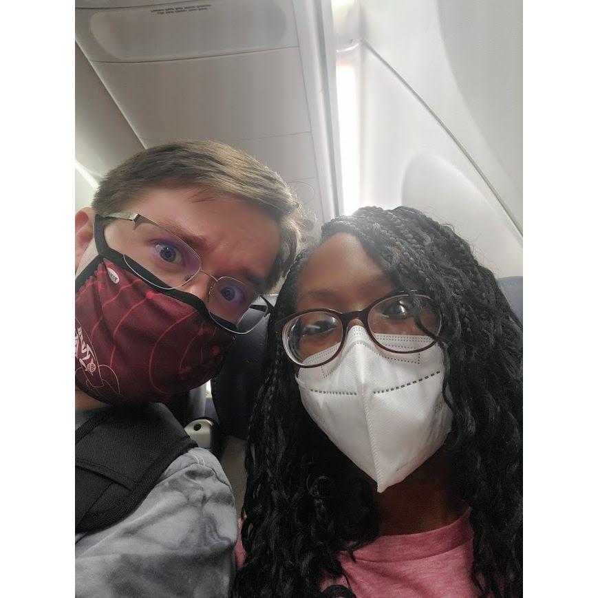 Chris's first plane ride 2022