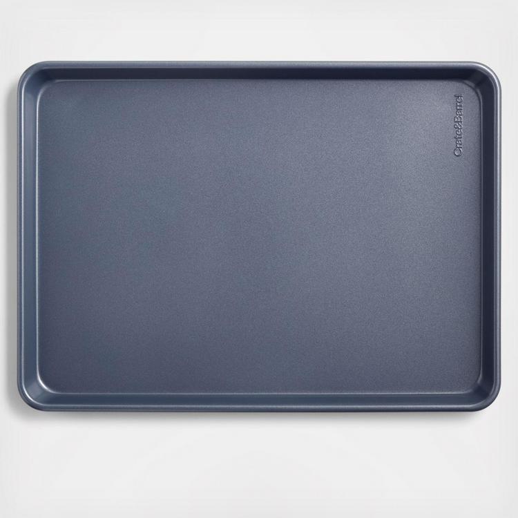 Crate & Barrel Silver Jelly Roll Pan