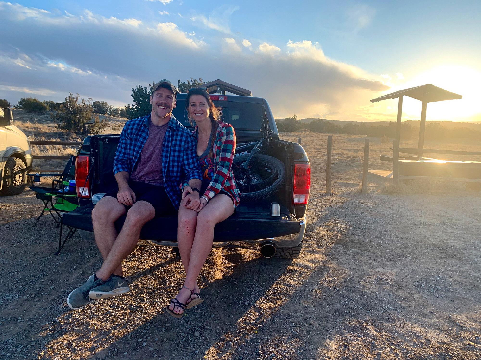 After said ride. We earned those beers! 🍻