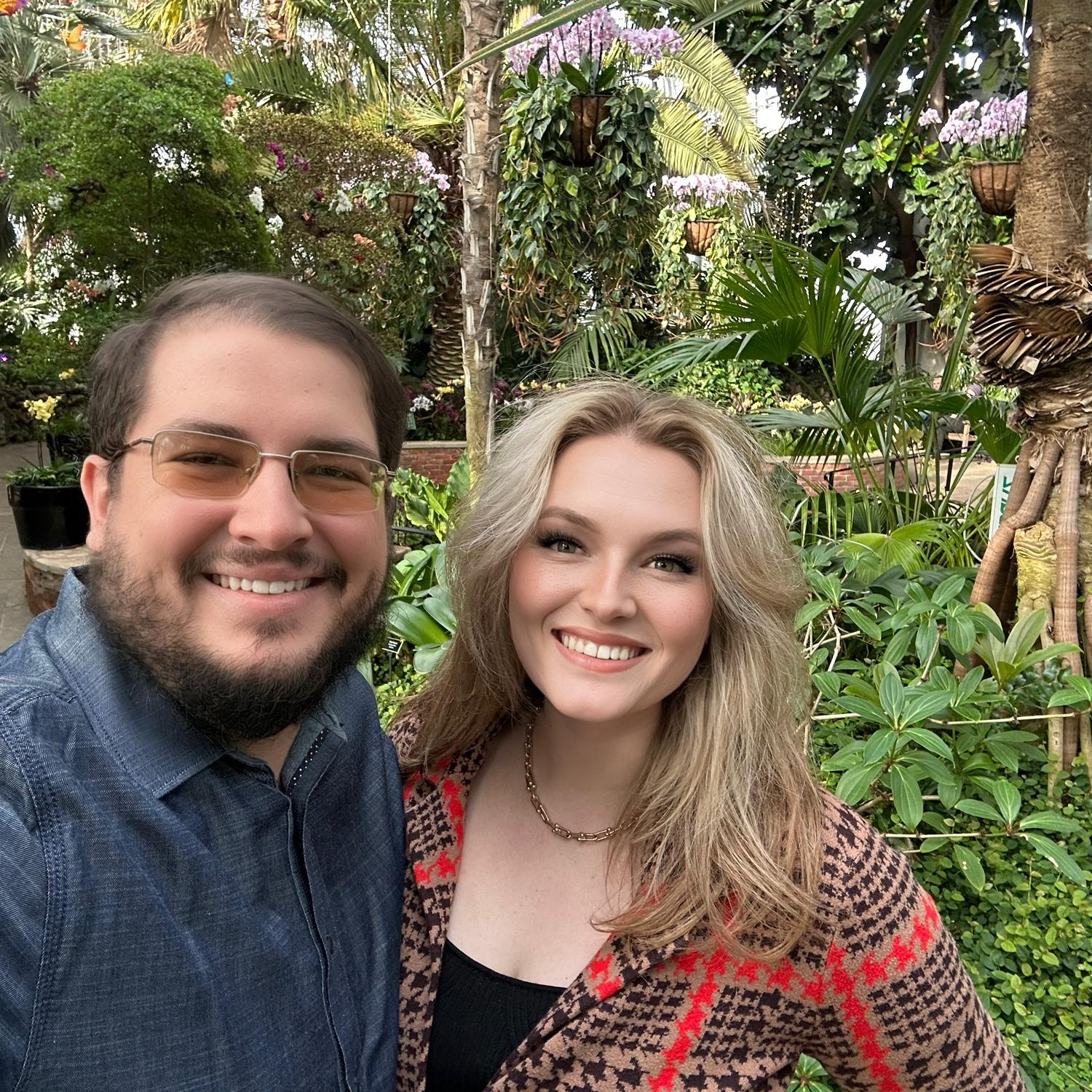 Our first of many visits to Phipps Conservatory & Botanical Gardens in Pittsburgh!