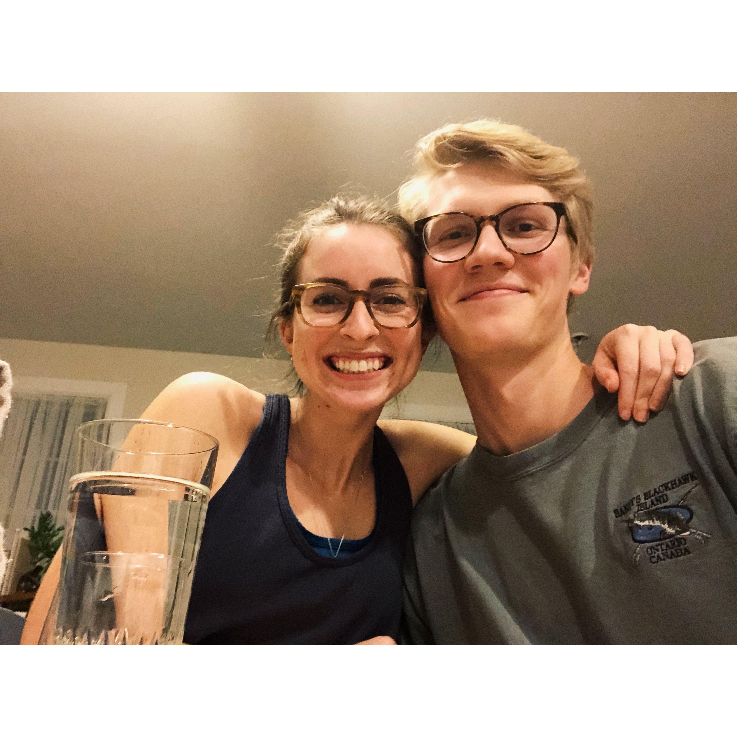 our first anniversary!