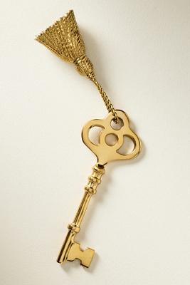 Hotel Key Brass Candle Snuffer