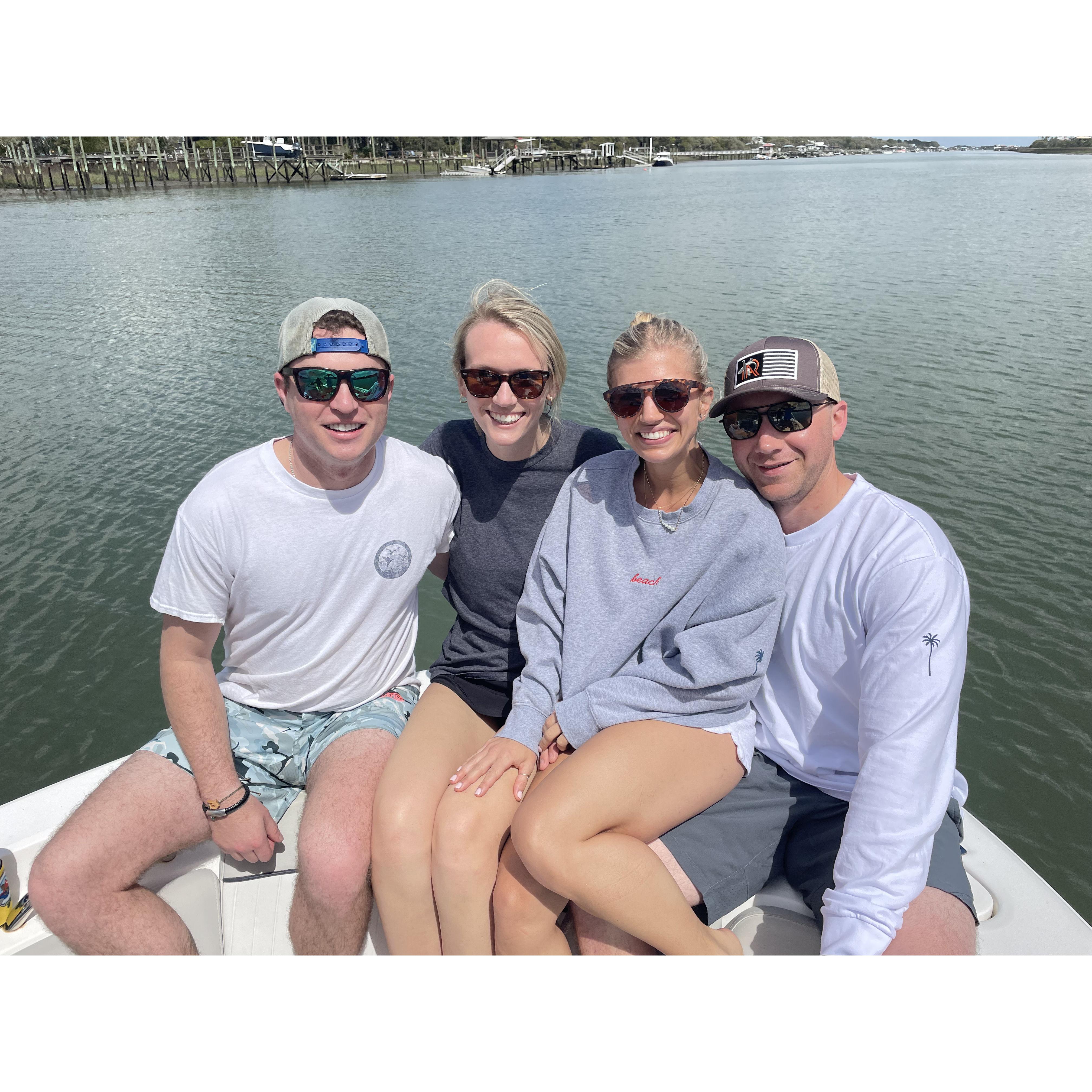 In Charleston with Conner & Justin