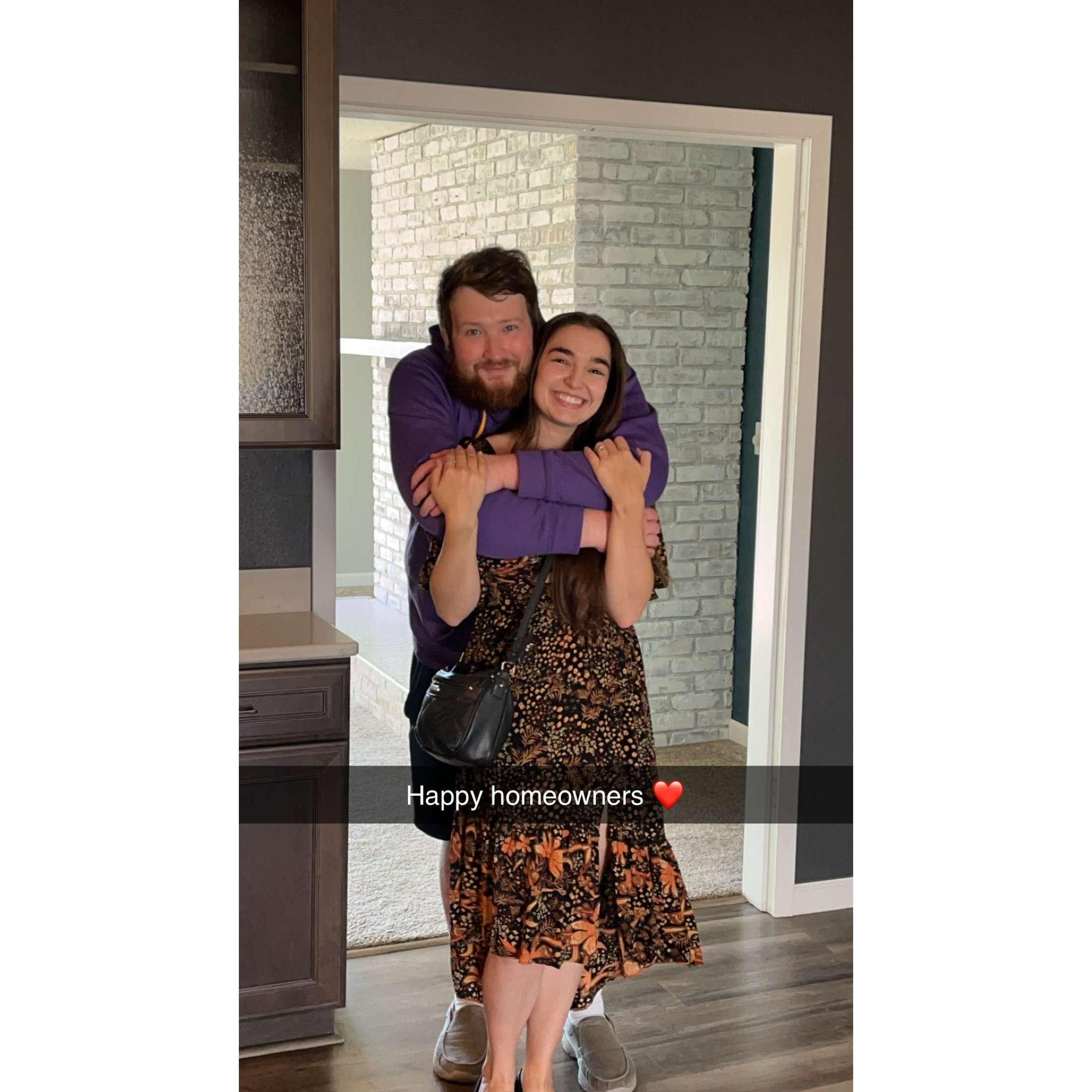 Becoming homeowners in October 2024 <3