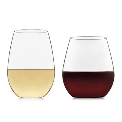Libbey® Glass Signature Kentfield 12-Piece Stemless Wine Glass Set