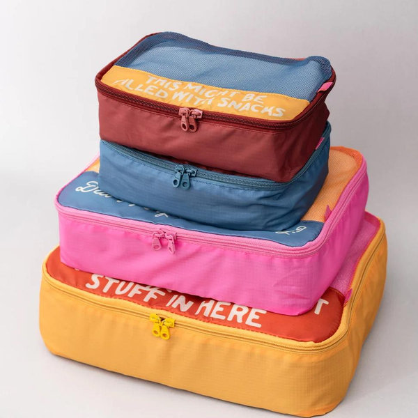 Packing Cube Set - Really Important Stuff