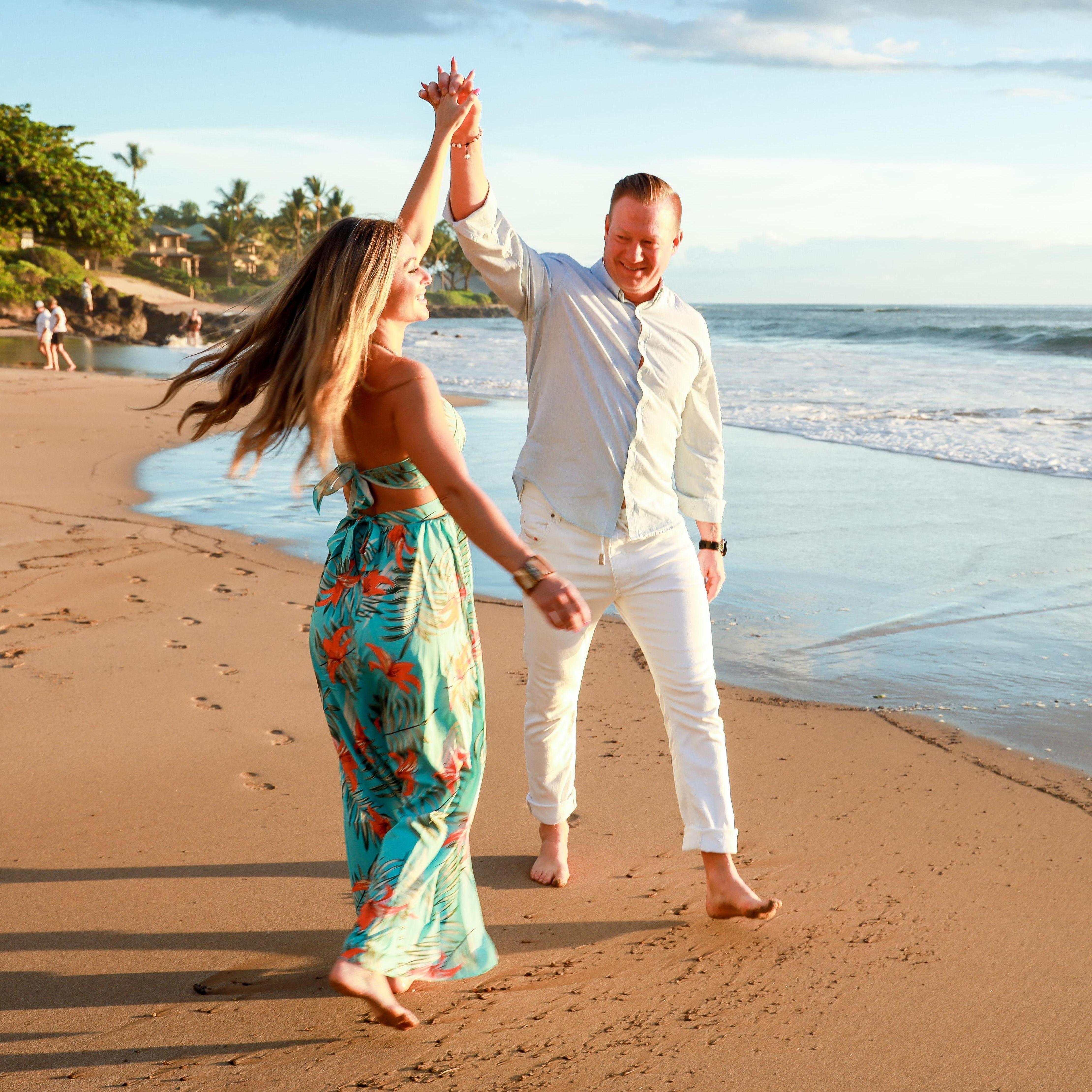 I will never stop dancing with you! Maui, Hawaii