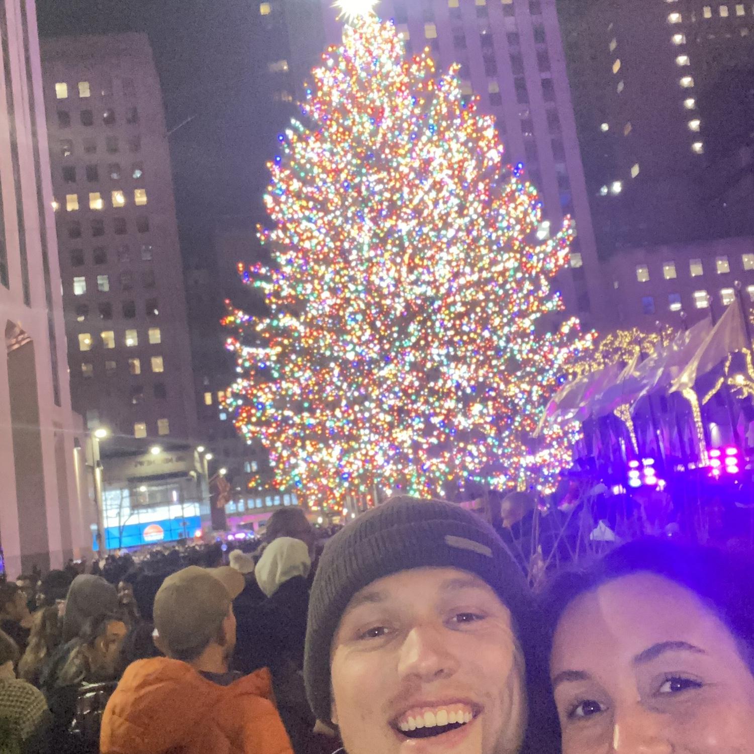 Trip to New York to see the Rockefeller Center and a Broadway show with the Logan's!