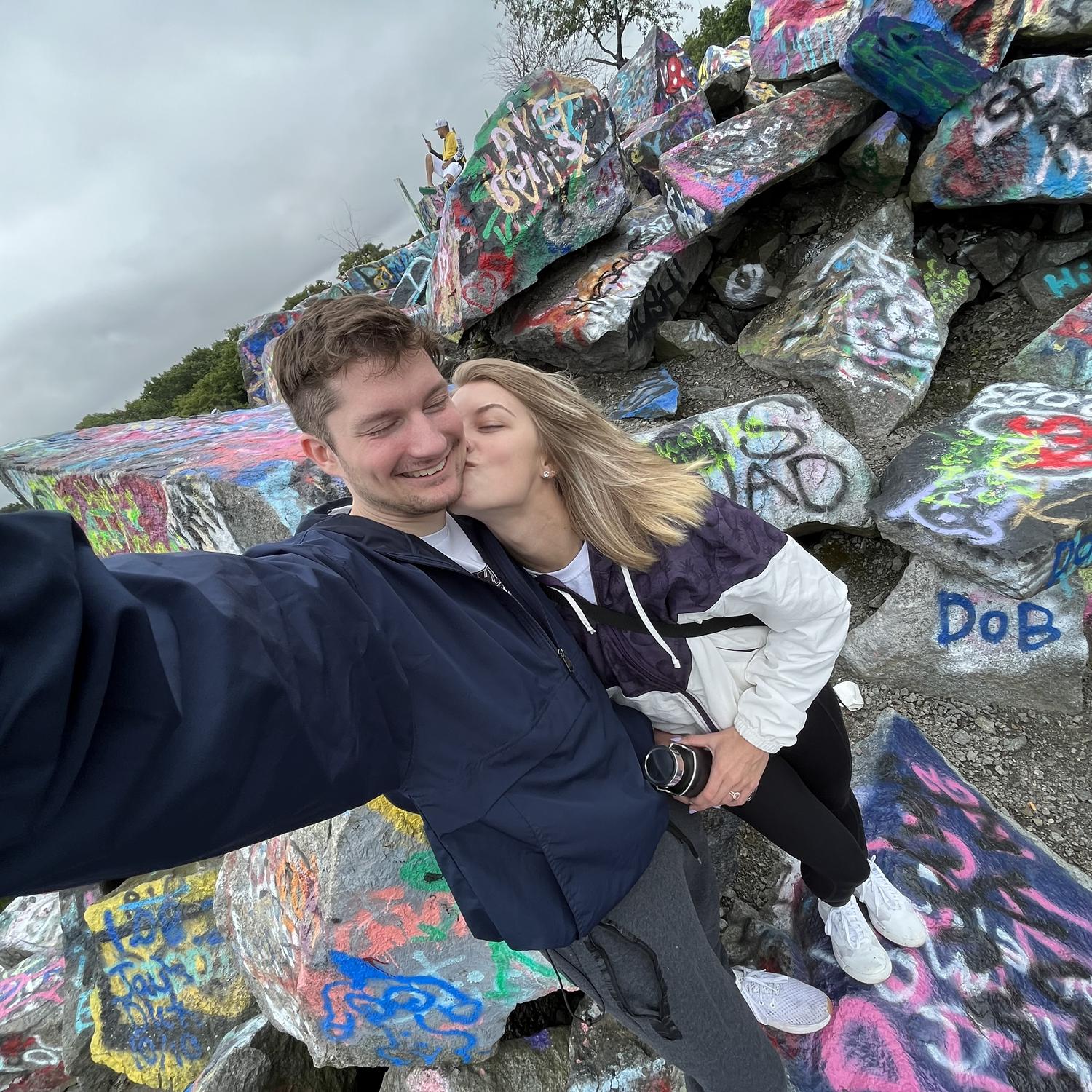 Exploring our new town - Quincy Quarry