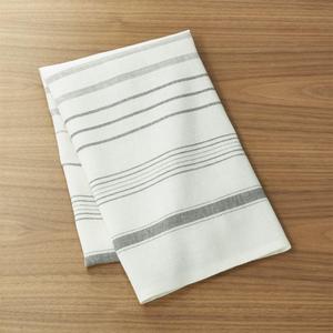 Brennan Grey Stripe Dish Towel