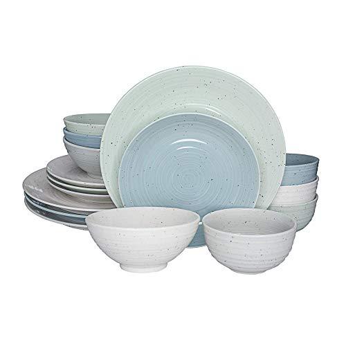 Siterra Mixed 16 Piece Dinnerware Set