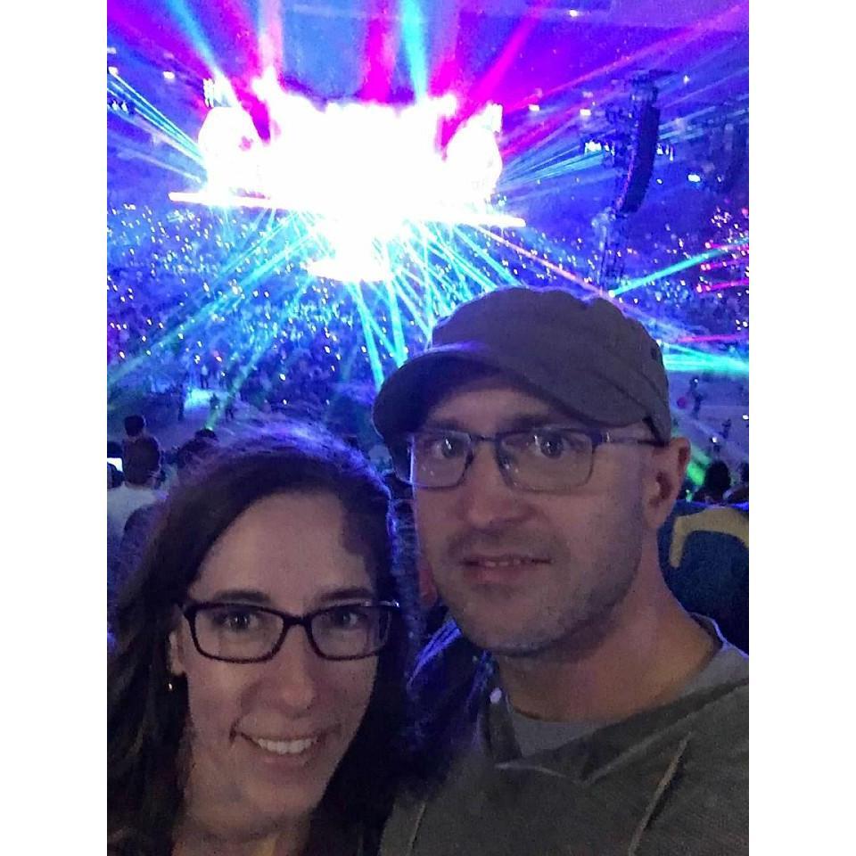 Coldplay concert 2017