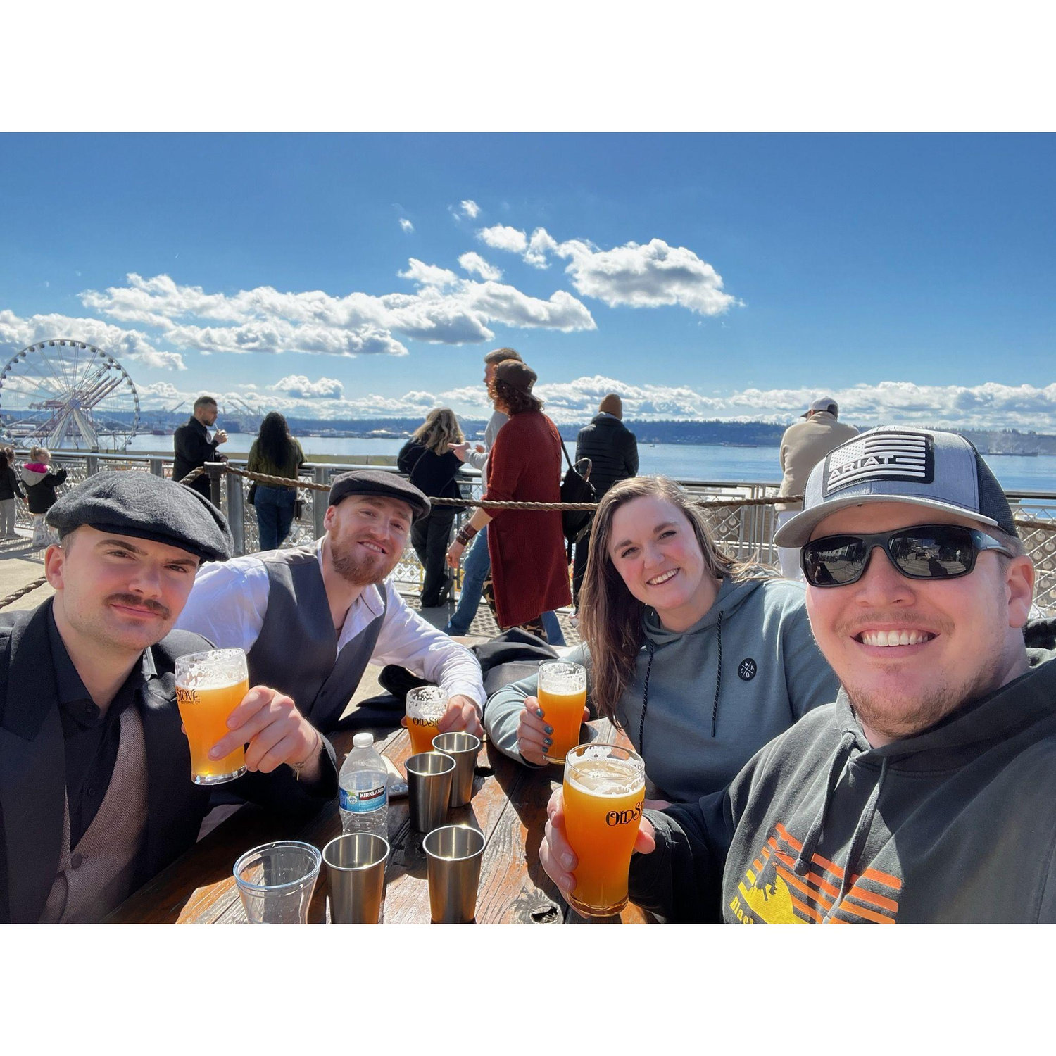 March 24, 2024 - We went to Seattle with my family for Jade's 30th birthday! (My sister) We took the Amtrak train there, stayed in a cute Air-B&B, and spent the weekend on Pike Street, downtown Seattle.
