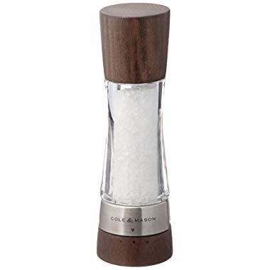 Cole & Mason H594292GU Gourmet Precision Derwent Forest Wood Salt Mill, medium