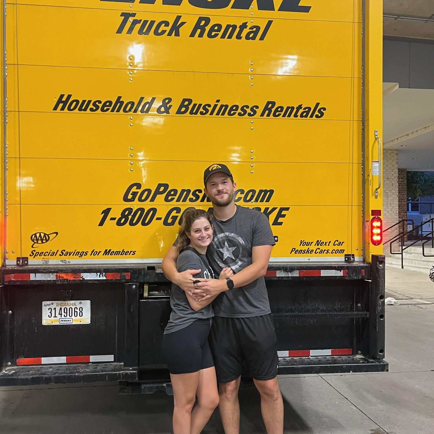 Moving in together! IA—> IL—> TN—> TX (wow!)