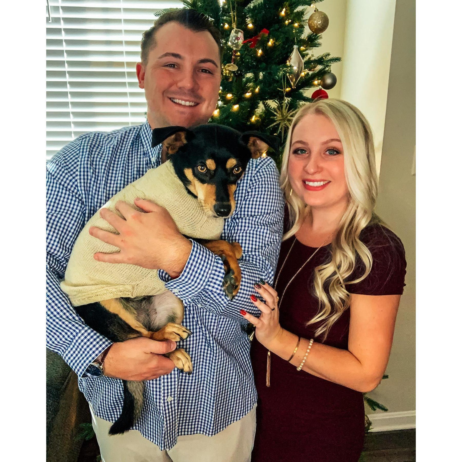 Family Christmas photo 2020