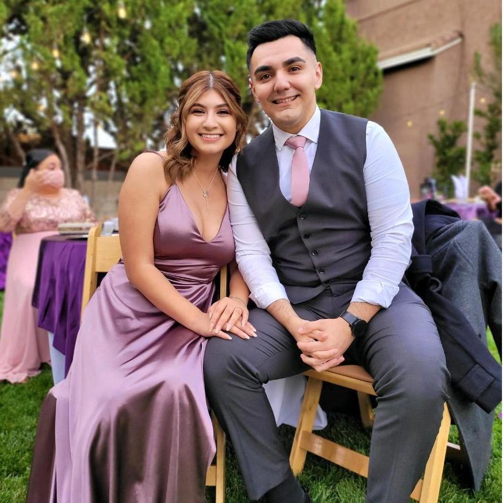 At the Langley wedding 2020