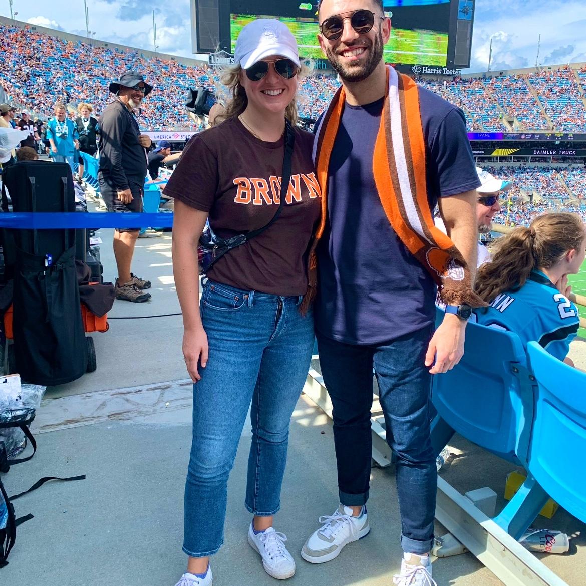 Most importantly, Go Browns!