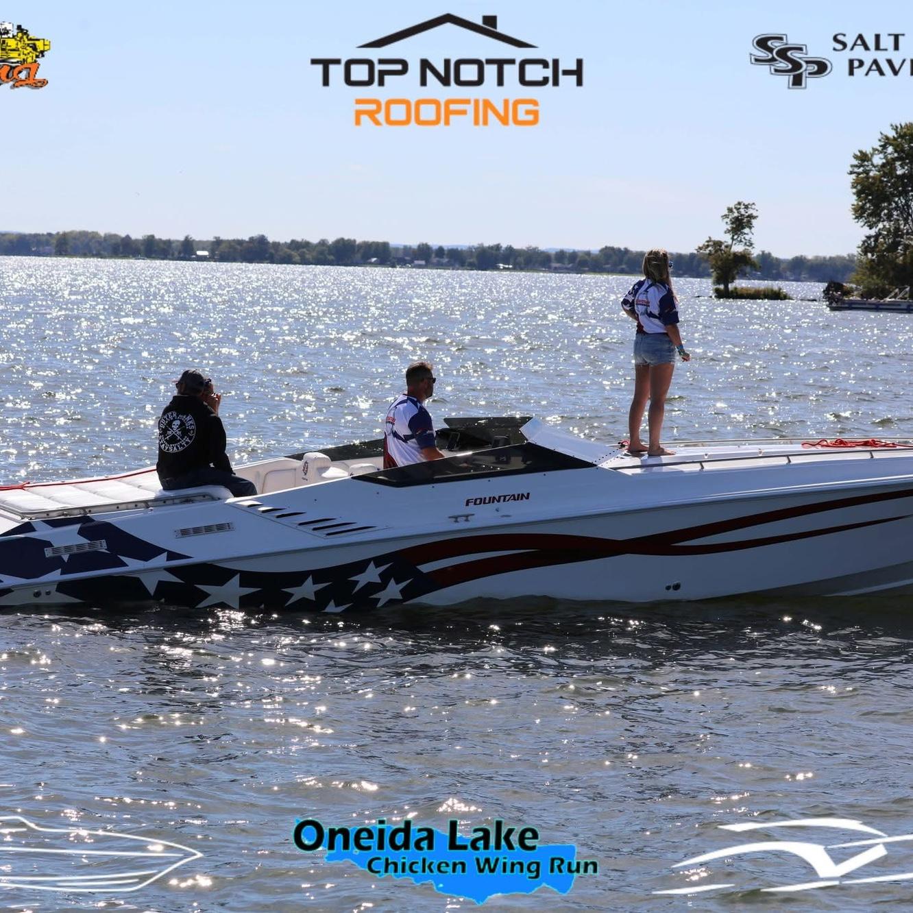 Chicken Wing Run on Oneida Lake!