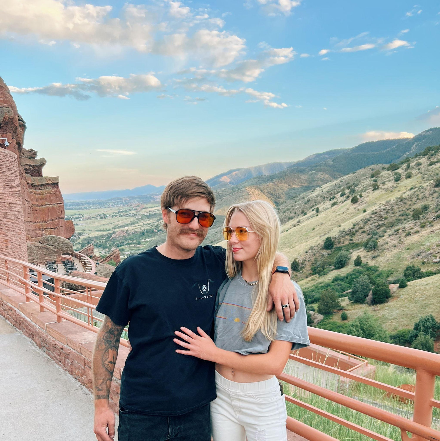 Our first concert at Red Rocks,  2022
