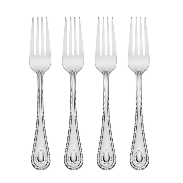 Lenox 894745 French Perle Salad Forks, Set Of 4