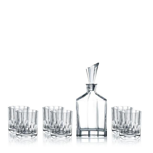 Nachtmann 7 piece Decanter and Tumbler Set