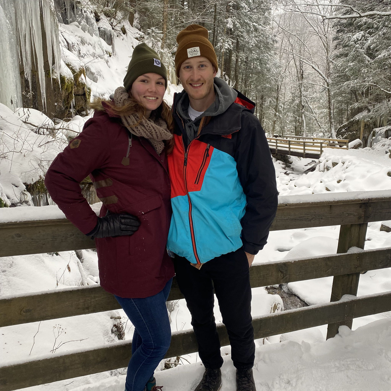 our first Christmas, spent with the Sampson family in New Hampshire + RI