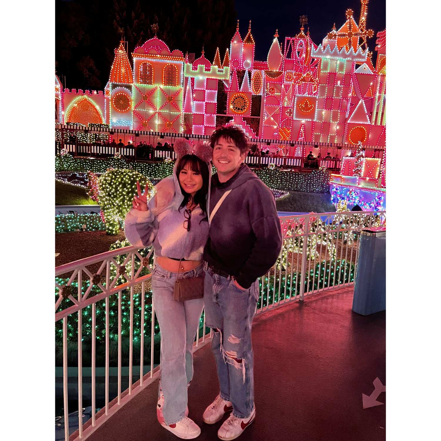 Were about 2 weeks officially dating, and Josh took me to Disneyland