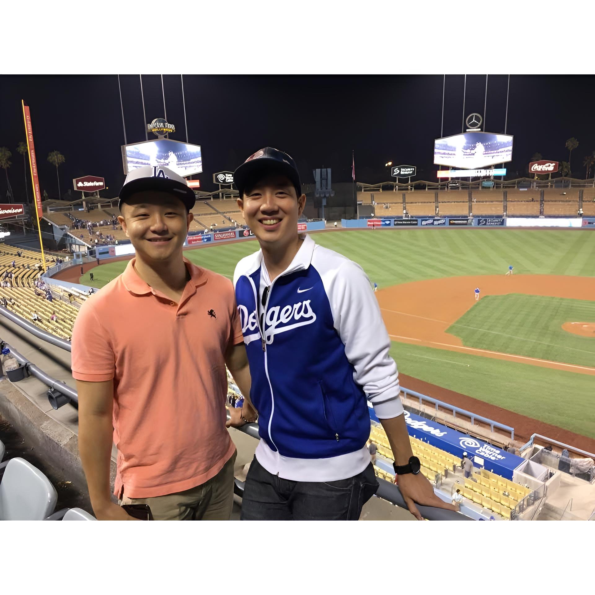 with kevin in LA