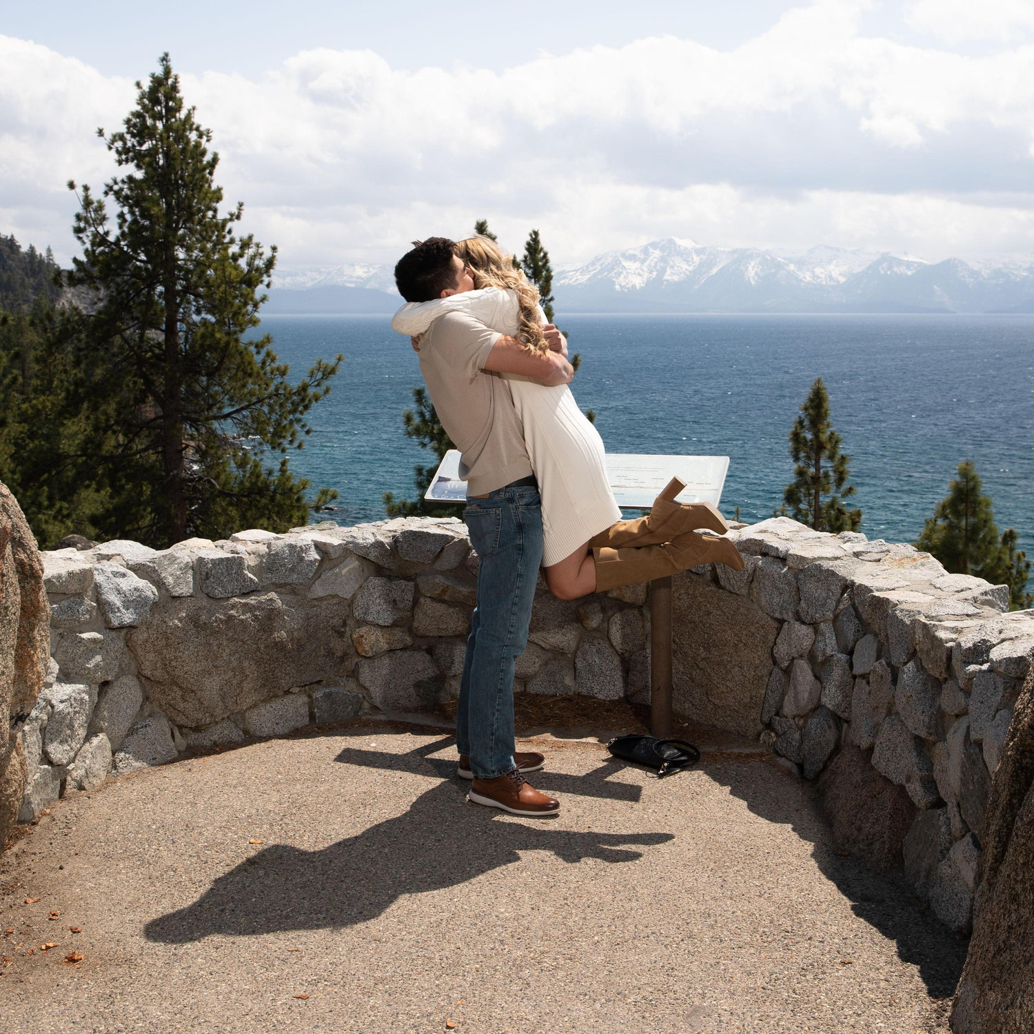 Straight out of a romance movie