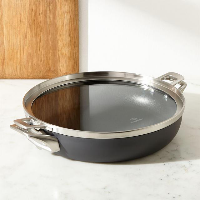 Calphalon ® Premier Mineral Shield Space-Saving 12" Everyday Pan with Lid