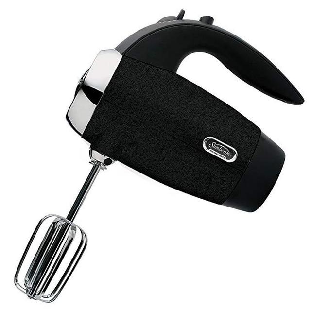 Sunbeam B00XC0OPKG 002555-000-000 Heritage Series Hand Mixer, Black, kk,