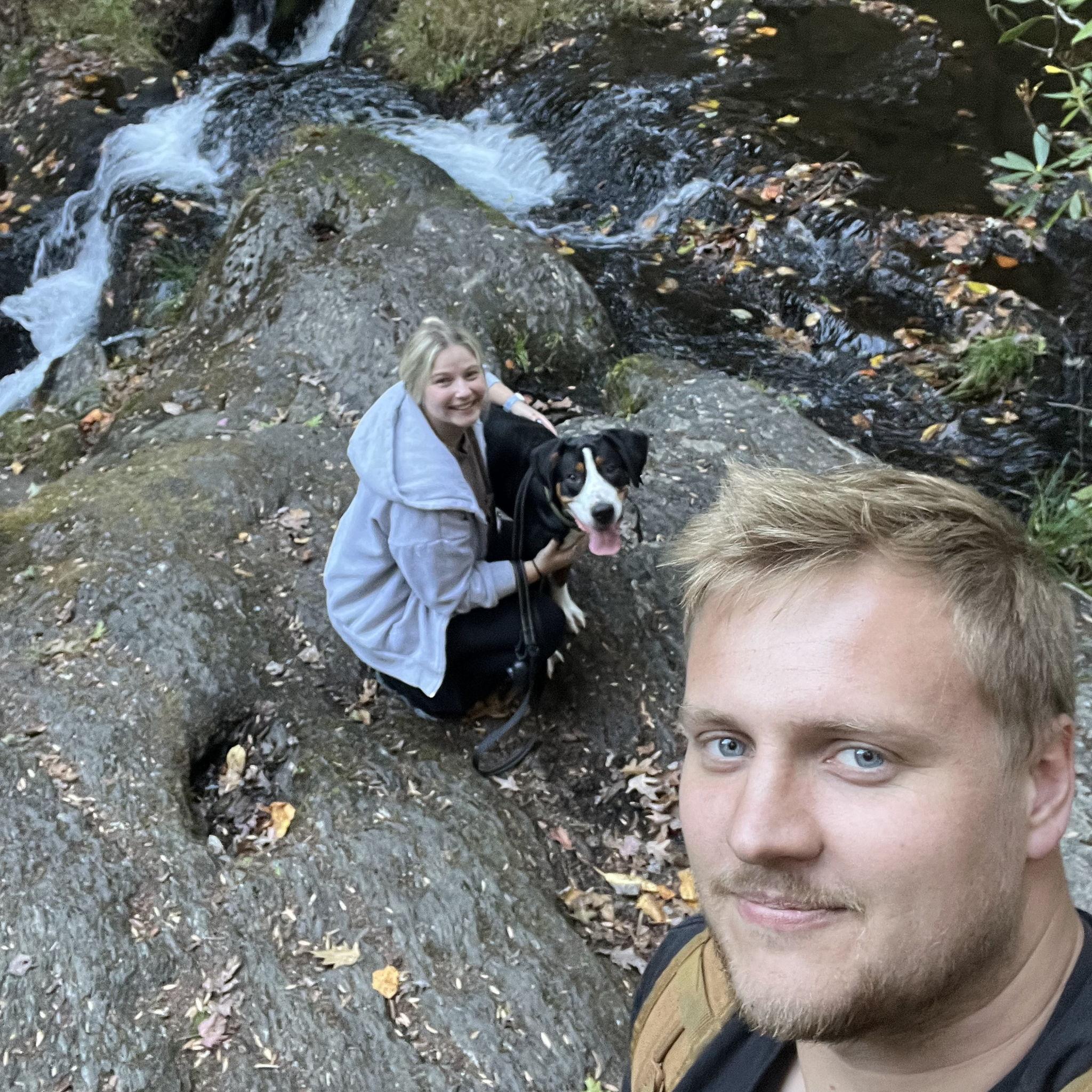 We took a little family hike
