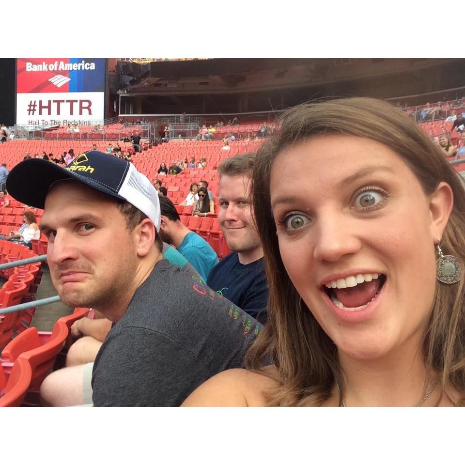 Coldplay concert. I spy more than one pair of Green Eyes. DC, 2017.