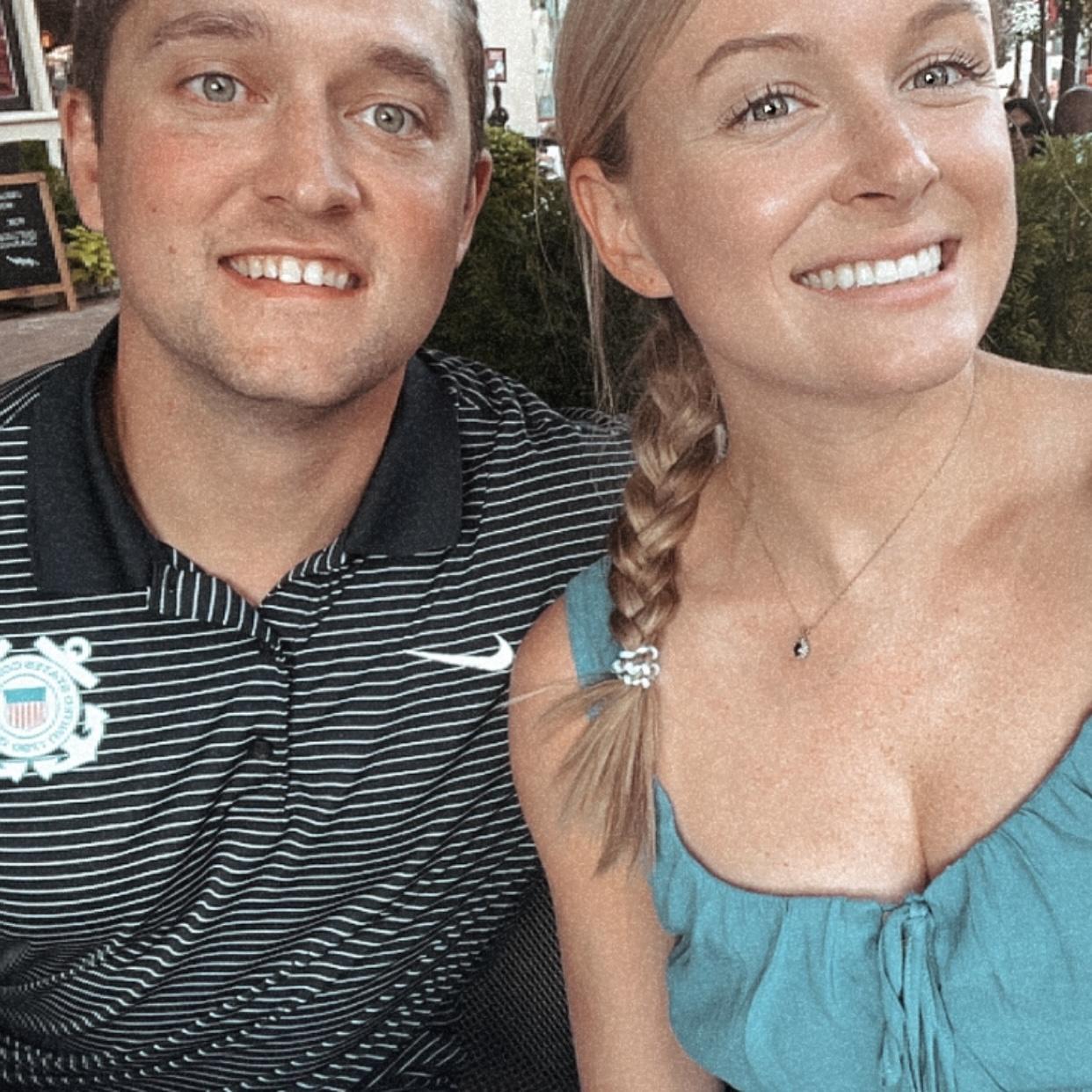 Dinner at our favorite restaurant in Alexandria, VA, The Warehouse, to celebrate buying our first house in Annapolis earlier that day!