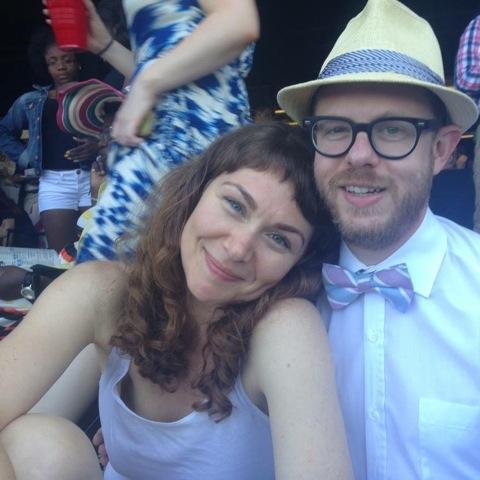 At the races on derby day