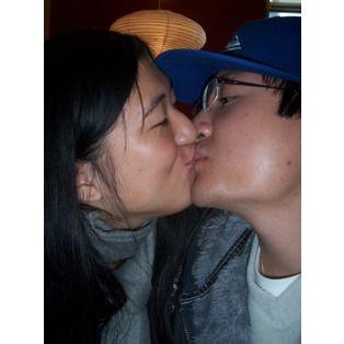 Our first new year kiss in 2009
