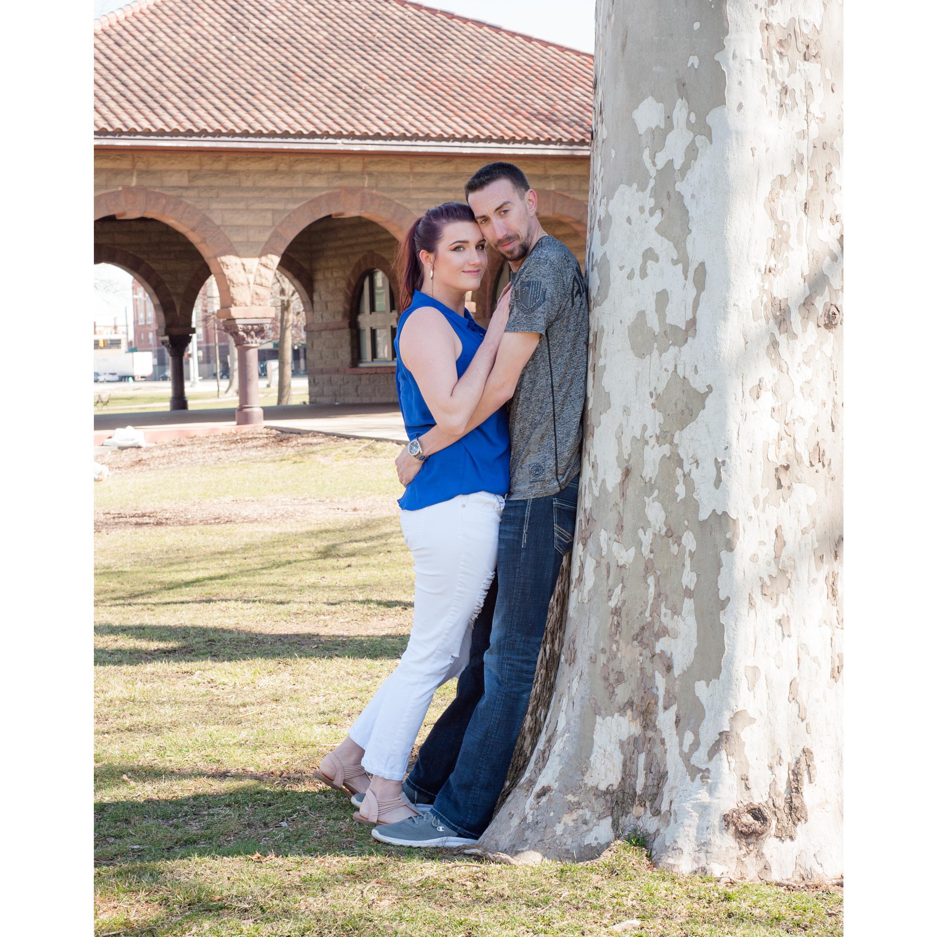 Our first engagement photo❤️