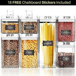 7-piece airtight tupperware