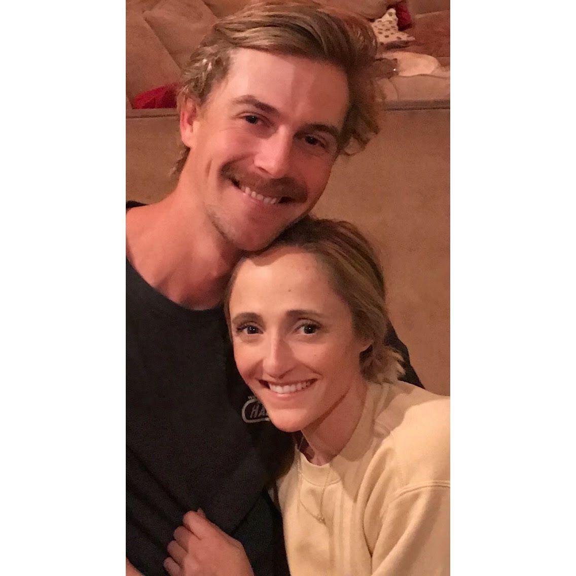 Our first photo together.
