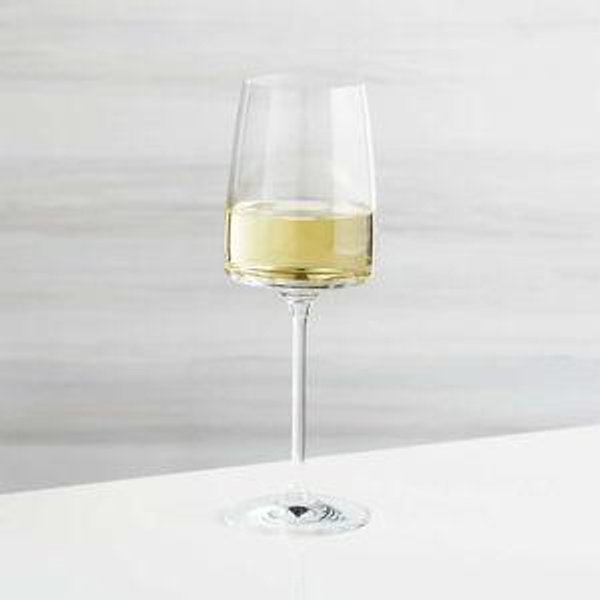 Crate and Barrel - Schott Zwiesel Level 12-Oz. Square White Wine Glass