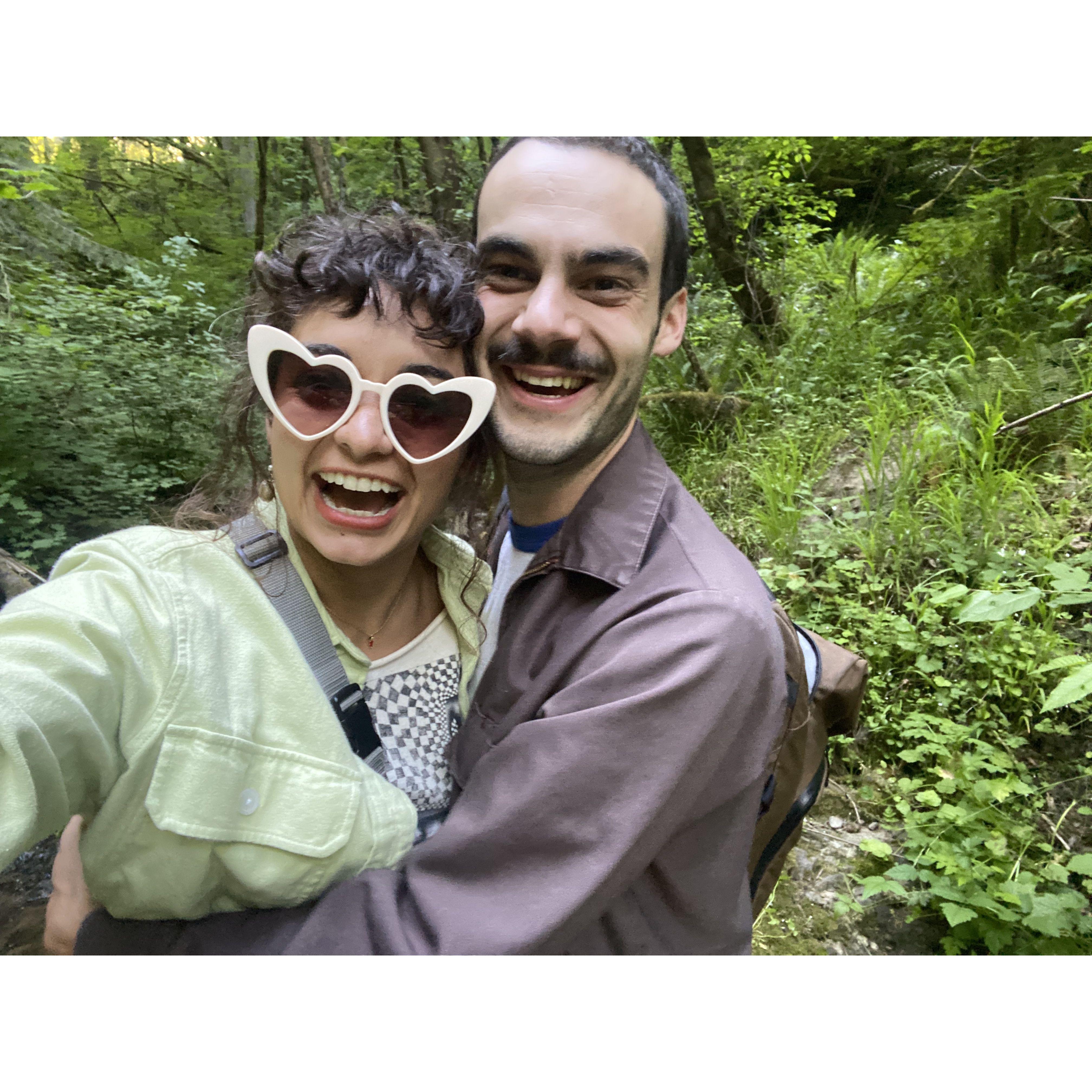 Connor's proposal to Kat on the Strawberry Full Moon in Portland, Oregon.