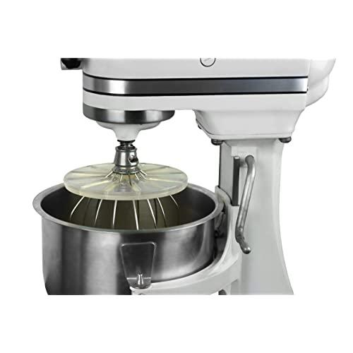 Whisk Wiper® PRO for Bowl-Lift Stand Mixers - Mix Without The Mess - The Ultimate Stand Mixer Accessory - Only Compatible With KitchenAid Bowl-Lift Stand Mixers Using a 6-Wire Whisk (Color: Clear)