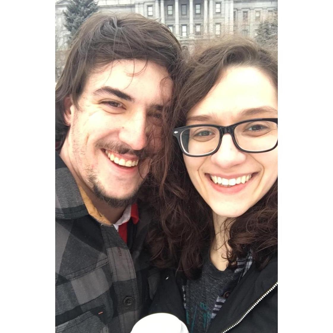 Exploring Downtown Denver in the winter (Feb 2019)