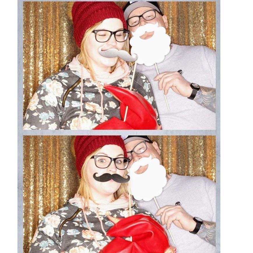 More props with the photo booth! Christmas Stroll 2018