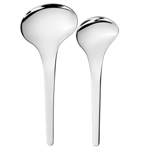 Georg Jensen, BLOOM serving spoons, 2 pcs.