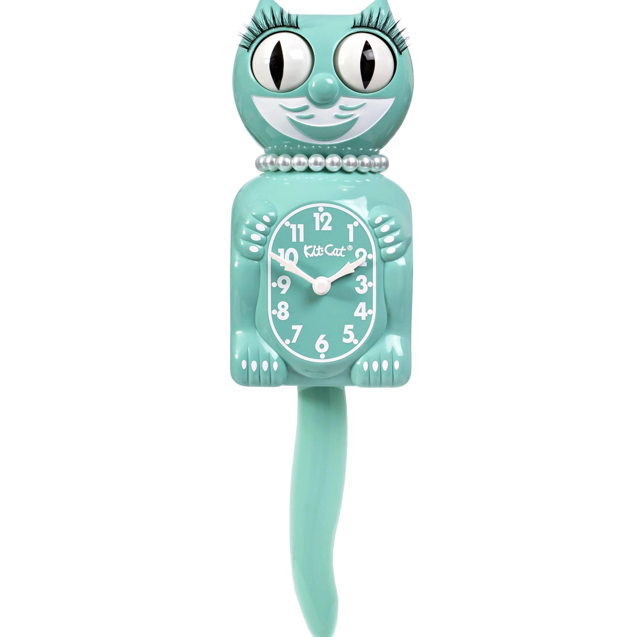 Ocean Waves Lady Kit-Cat Klock