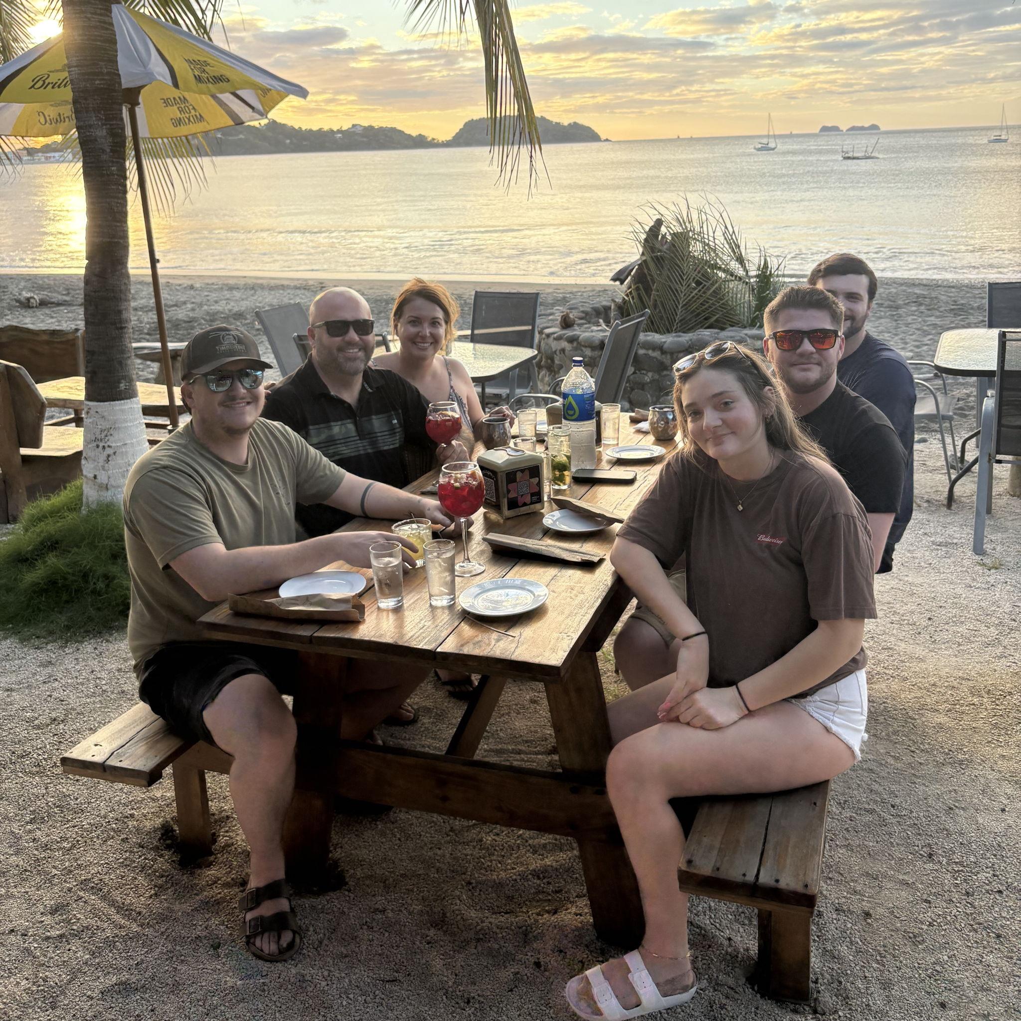 Costa Rica with Tyson and the kids. November, 2025